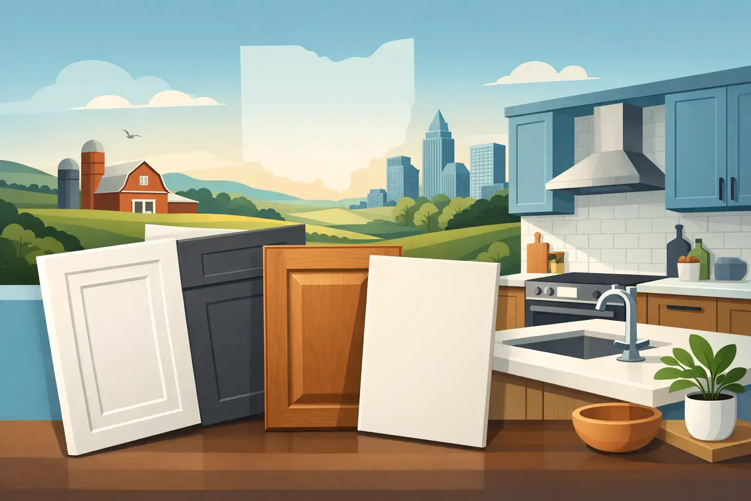 Cabinet Door Style Guide for Ohio Kitchens