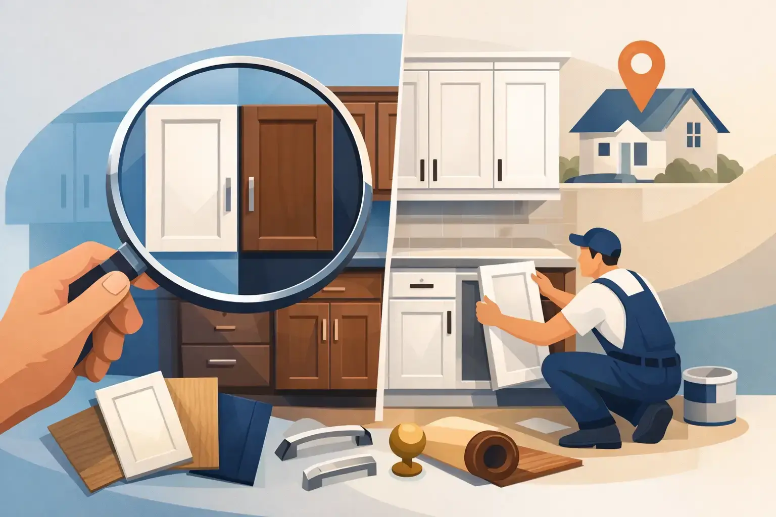 Cabinet Refacing Near Me: Find the Right Fit