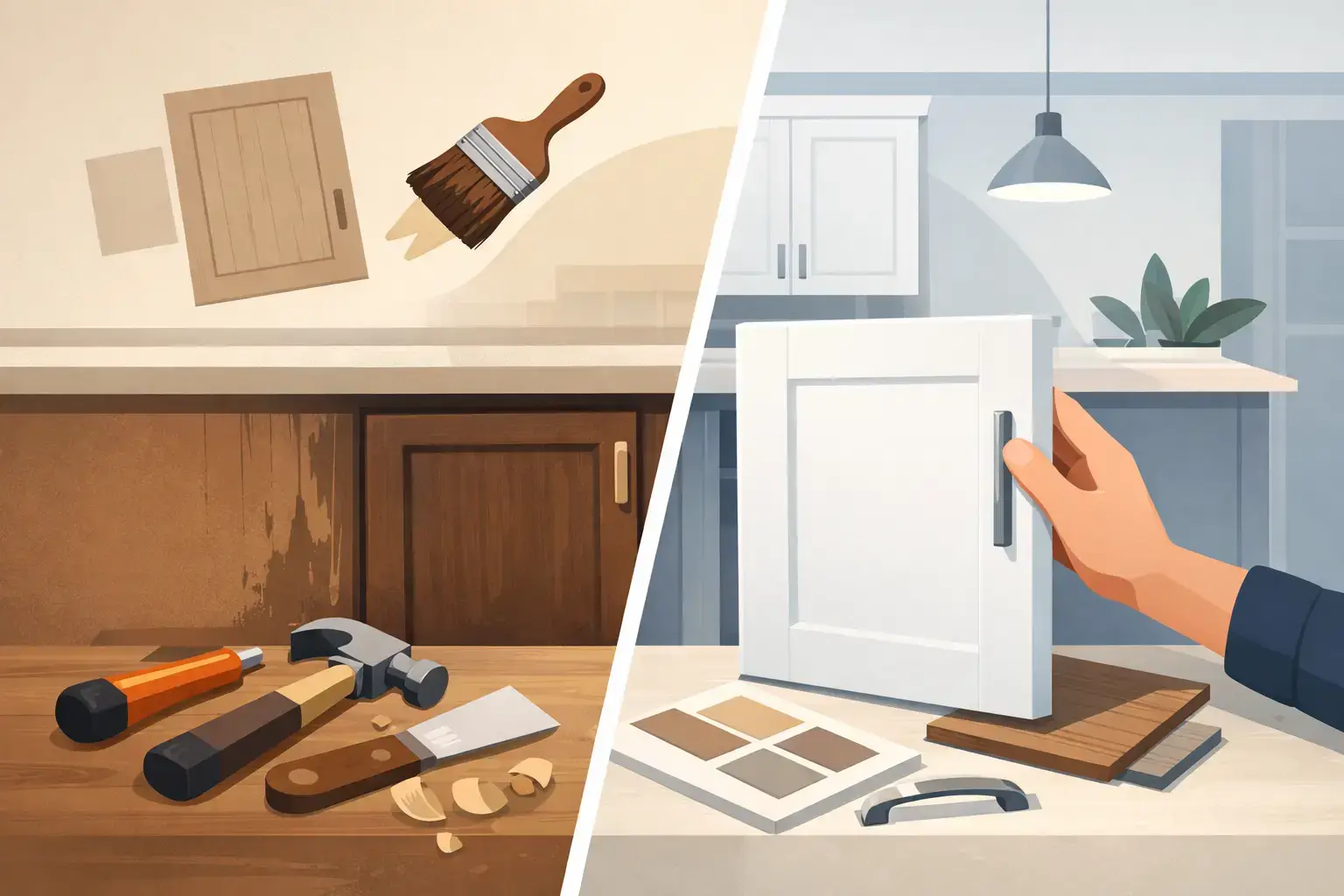 Can Old Cabinets Be Refaced? Know Before Replacing
