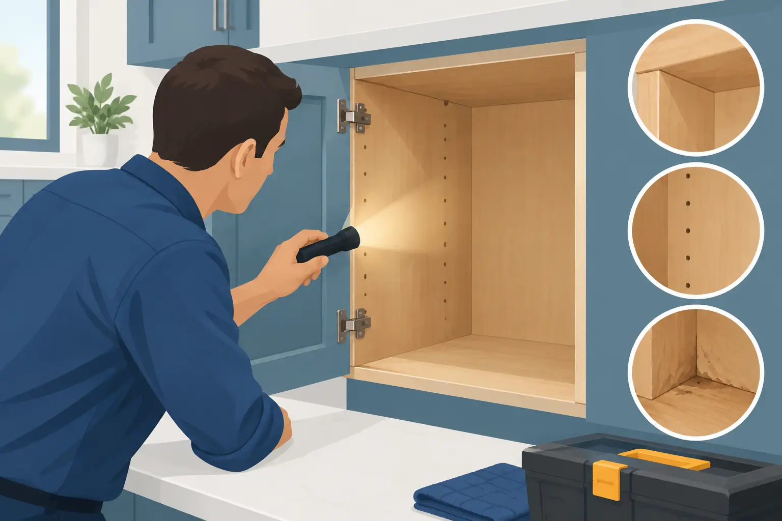 How to Inspect Cabinet Boxes Before Refacing